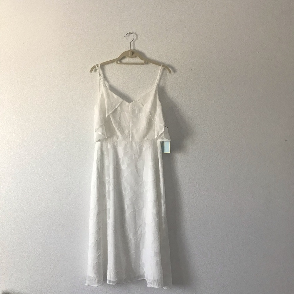 CeCe 8 Women’s White Delicate Lace Dress